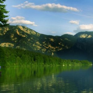 Lac de Montagne Serein