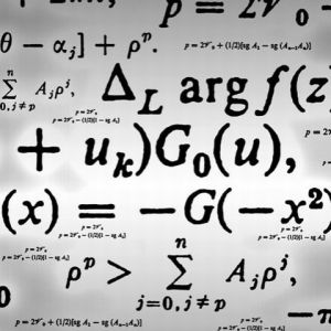 Fond d'écran de formules mathématiques
