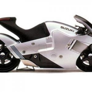 Moto Futuriste Suzuki