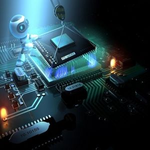 Robot sur Circuit Imprimé