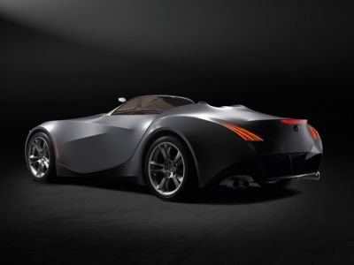 Voiture de Sport Noire Élégante