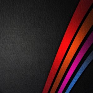 Bandes Abstraites Colorées