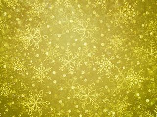 Motif de Flocons de Neige Dorés