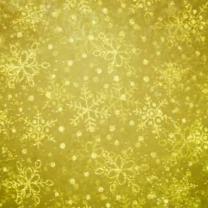 Motif de Flocons de Neige Dorés