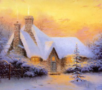 Cottage d'Hiver Confortable
