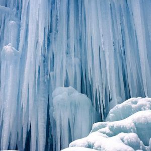 Formations de Glace Gelée