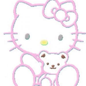 Hello Kitty avec Ourson