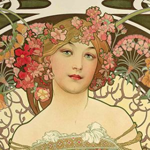 Art Floral d'Alphonse Mucha