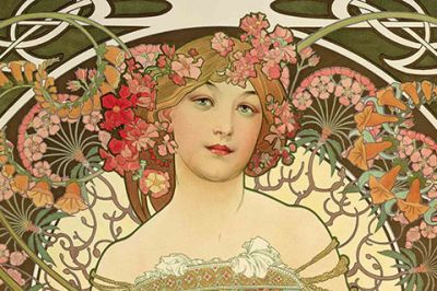 Art Floral d'Alphonse Mucha
