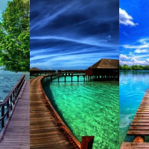 Voies d'Eau Sereines et Paysages Verdoyants
