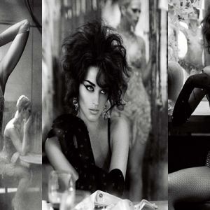 Glamour Élégant en Noir et Blanc