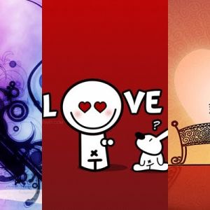 Illustrations Colorées de l'Amour
