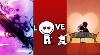 Illustrations Colorées de l'Amour