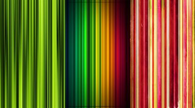 Design Abstrait à Rayures Colorées