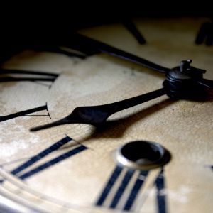 Montre Vintage en Gros Plan