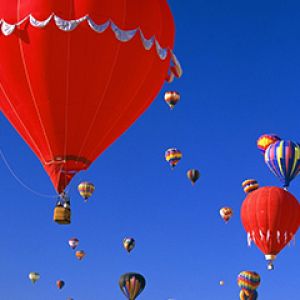Ballons Montgolfières Colorés