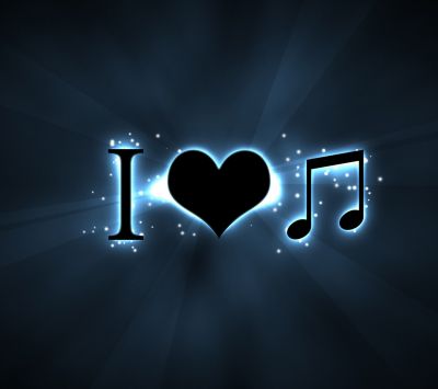 J'aime la musique fond