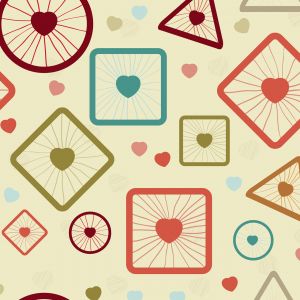 Motifs de Cœurs et Formes
