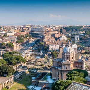 Vue imprenable de Rome
