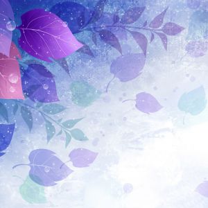 Feuilles Abstraites Colorées