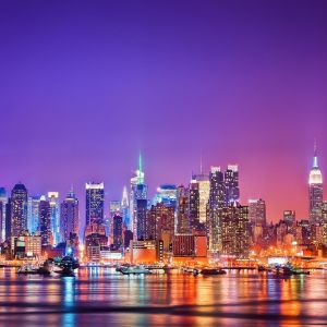 Skyline de New York la Nuit