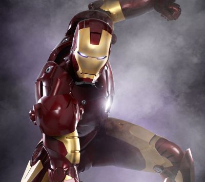 Iron Man en Pose d'Action
