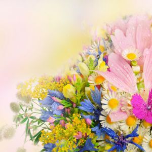 Bouquet de Fleurs Colorées