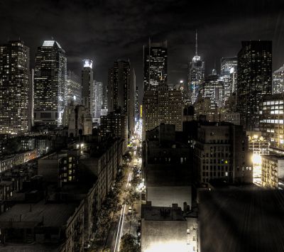 Skyline Nocturne de New York