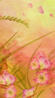 Fond Floral Coloré