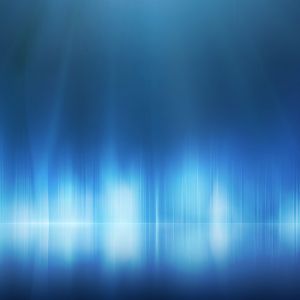 Motifs de Lumière Abstraite Bleue