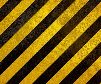 Motif Rayé Jaune et Noir