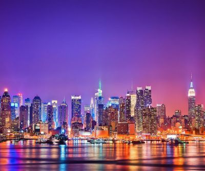 Skyline de New York la Nuit