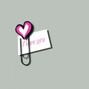 Note d'Amour avec Cœur