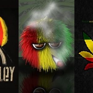 Art de Bob Marley et Cannabis