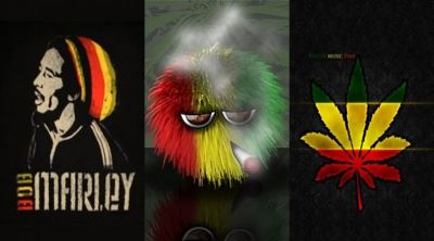 Art de Bob Marley et Cannabis