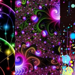 Motifs Abstraits Colorés