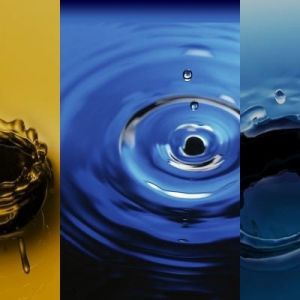Art des Éclaboussures d'Eau