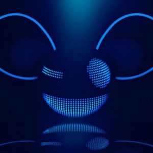 Art LED Bleu de Deadmau5