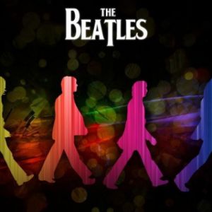 Silhouettes Colorées des Beatles