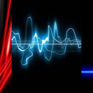 Design Abstrait des Ondes Sonores