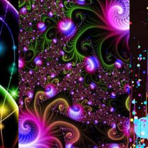 Motifs Abstraits Colorés