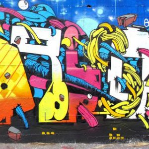 Art Graffiti Vibrant