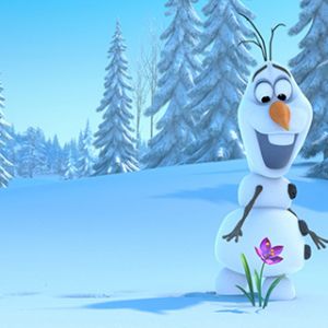 Olaf dans le pays d'hiver