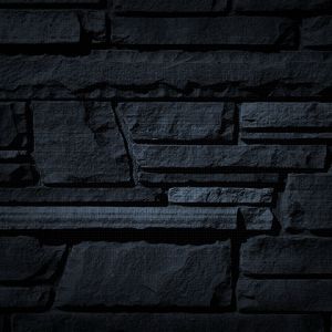 Texture de Mur en Pierre Sombre