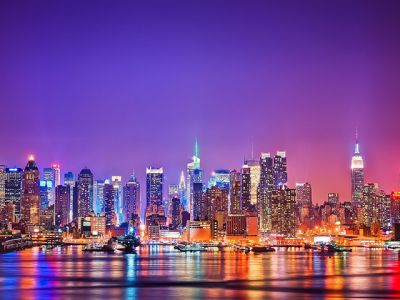 Skyline de New York la Nuit