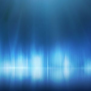 Motifs de Lumière Abstraite Bleue