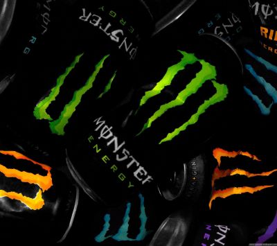 Canettes Monster Energy