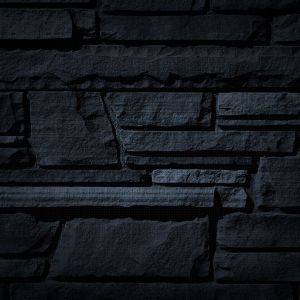 Texture de Mur en Pierre Sombre