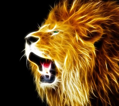 Rugissement Majestueux de Lion