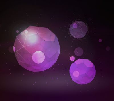 Formes Géométriques Pourpres